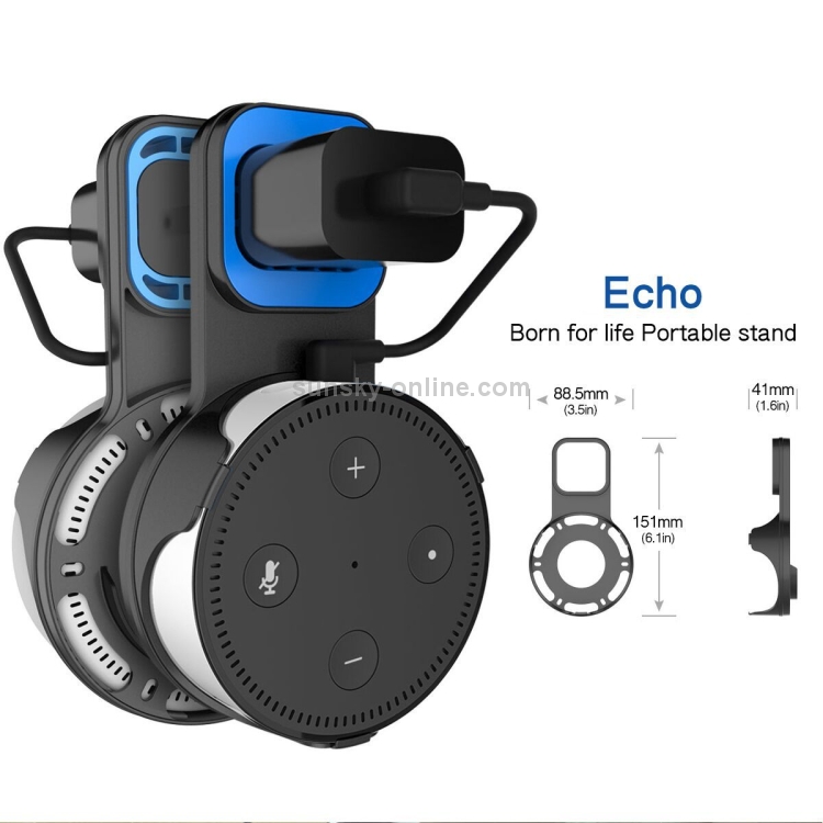 2201 Amazon Echo Dot 2 Smart Speaker Wall Mounted Bracket Wall Plug Bracket 2201 Amazon Echo Dot 2 Smart Speaker Wall Mounted Bracket Wall Plug Bracket