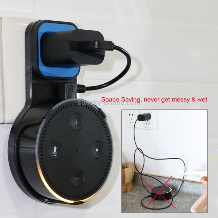2201 Amazon Echo Dot 2 Smart Speaker Wall Mounted Bracket Wall Plug Bracket 2201 Amazon Echo Dot 2 Smart Speaker Wall Mounted Bracket Wall Plug Bracket