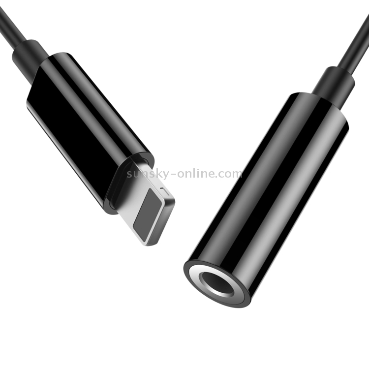 Baseus for iPhone 7 & 7 Plus PC Material 8 Pin Male to 3.5mm Female Audio Adapter Cable, Not Support iOS 10.3.1 or Above Mobile Phones(Black) Baseus for iPhone 7 & 7 Plus PC Material 8 Pin Male to 3.5mm Female Audio Adapter Cable, Not Support iOS 10.3.1 or Above Mobile Phones(Black)