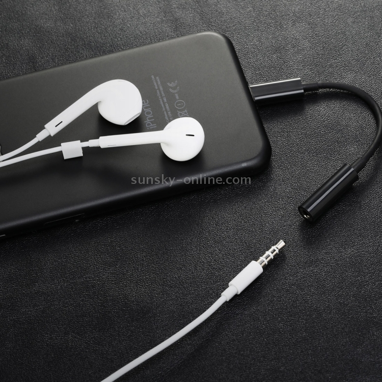 Baseus for iPhone 7 & 7 Plus PC Material 8 Pin Male to 3.5mm Female Audio Adapter Cable, Not Support iOS 10.3.1 or Above Mobile Phones(Black) Baseus for iPhone 7 & 7 Plus PC Material 8 Pin Male to 3.5mm Female Audio Adapter Cable, Not Support iOS 10.3.1 or Above Mobile Phones(Black)