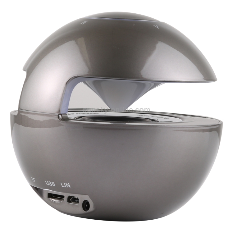 BT-118 Mini Wireless Bluetooth Speaker with Breathing Light, Support Hands-free / TF Card / AUX(Grey) BT-118 Mini Wireless Bluetooth Speaker with Breathing Light, Support Hands-free / TF Card / AUX(Grey)