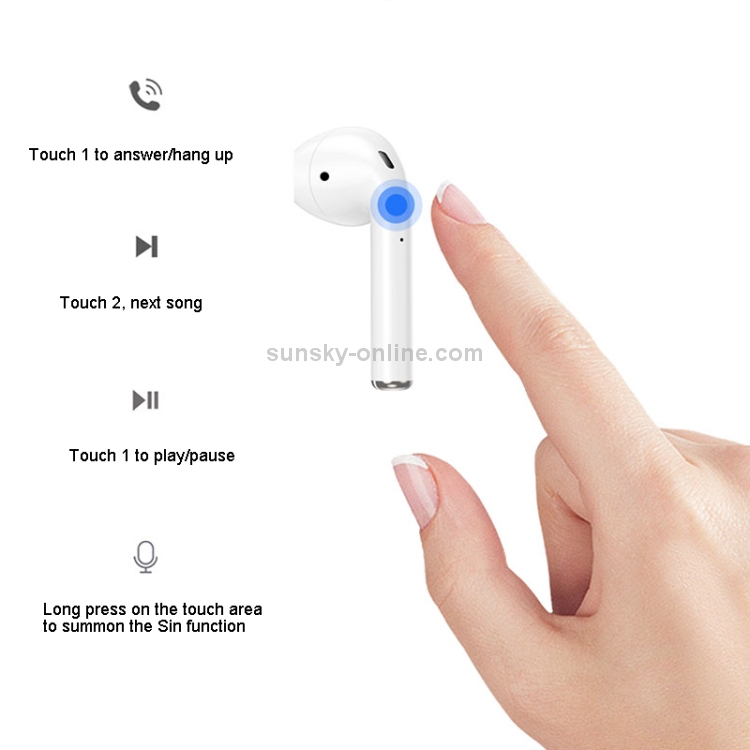TOTUDESIGN Glory Series Bluetooth 5.0 TWS Single Wireless Bluetooth Headset TOTUDESIGN Glory Series Bluetooth 5.0 TWS Single Wireless Bluetooth Headset