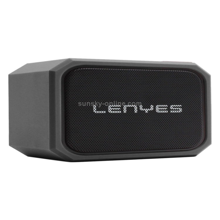 Lenyes S107 20W IPX7 Waterproof HiFi Bass Wireless Bluetooth Speaker, Support Hands-free / USB / AUX (Grey) Lenyes S107 20W IPX7 Waterproof HiFi Bass Wireless Bluetooth Speaker, Support Hands-free / USB / AUX (Grey)