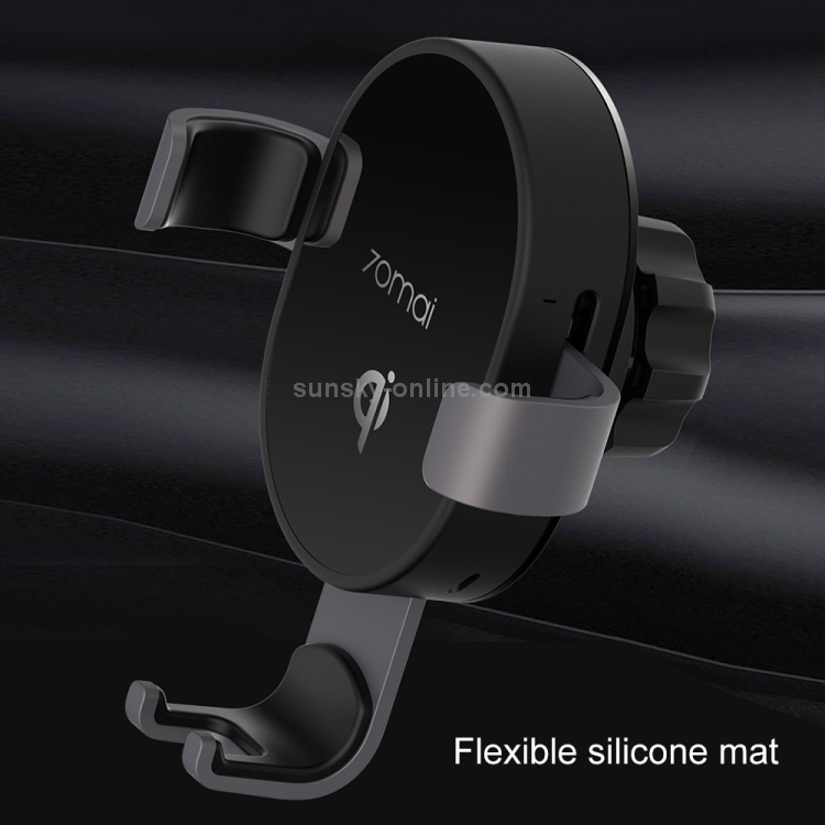 Original Xiaomi Youpin 70Mai 10W Universal Car Wireless Charger Air Vent Mount Phone Holder Stand with Three-speed Adjustment(Black) Original Xiaomi Youpin 70Mai 10W Universal Car Wireless Charger Air Vent Mount Phone Holder Stand with Three-speed Adjustment(Black)