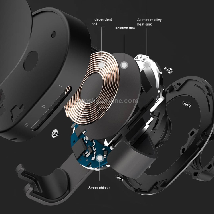 Original Xiaomi Youpin 70Mai 10W Universal Car Wireless Charger Air Vent Mount Phone Holder Stand with Three-speed Adjustment(Black) Original Xiaomi Youpin 70Mai 10W Universal Car Wireless Charger Air Vent Mount Phone Holder Stand with Three-speed Adjustment(Black)