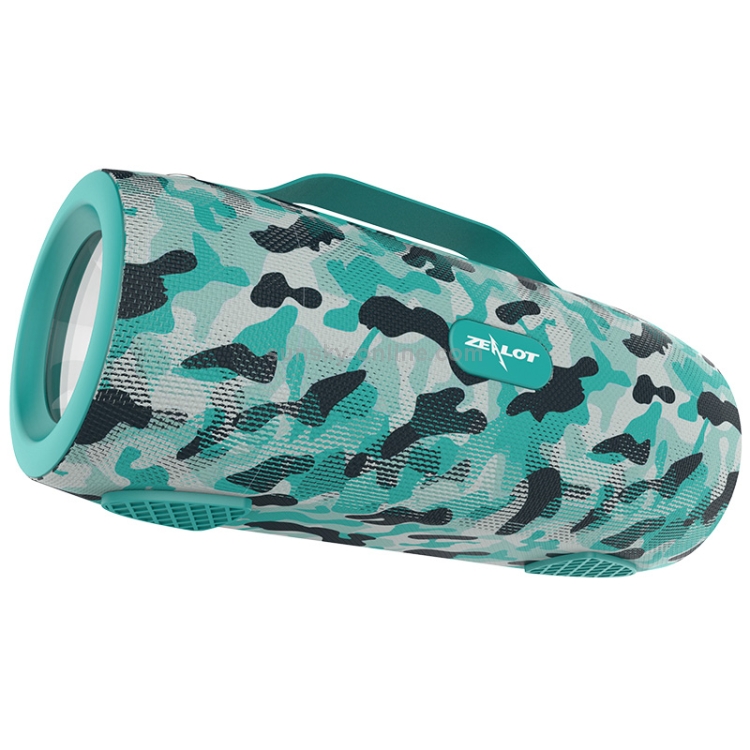 ZEALOT S29 10W Portable HiFi Bass Wireless Bluetooth Speaker, Support Hands-free / USB / AUX (Cyan) ZEALOT S29 10W Portable HiFi Bass Wireless Bluetooth Speaker, Support Hands-free / USB / AUX (Cyan)