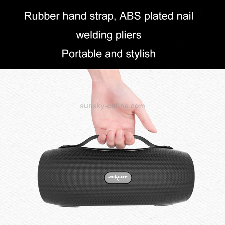 ZEALOT S29 10W Portable HiFi Bass Wireless Bluetooth Speaker, Support Hands-free / USB / AUX (Cyan) ZEALOT S29 10W Portable HiFi Bass Wireless Bluetooth Speaker, Support Hands-free / USB / AUX (Cyan)