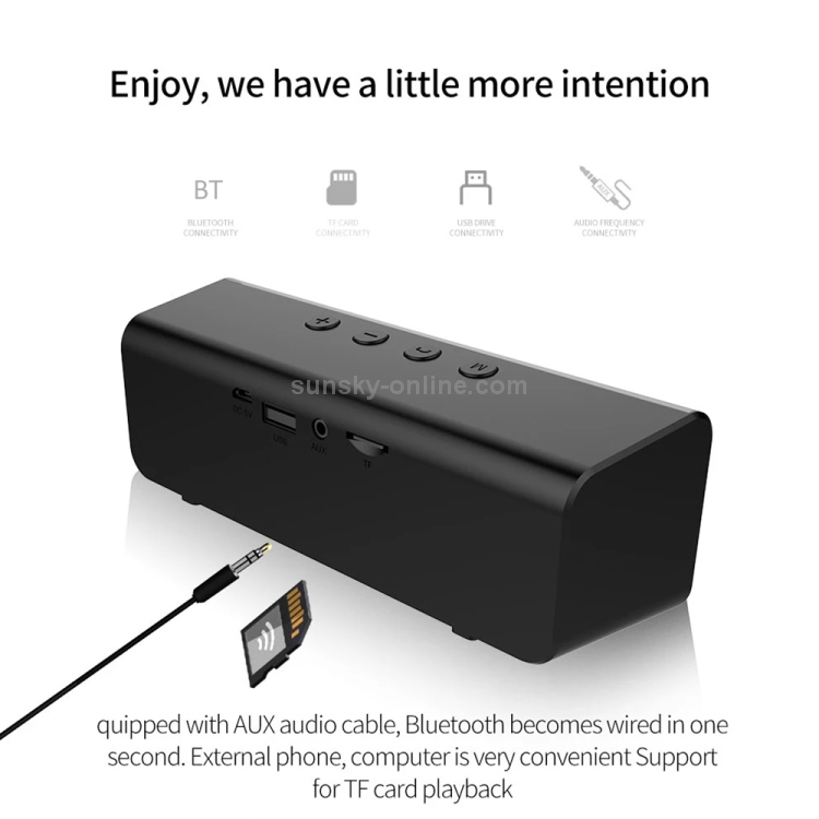 ZEALOT S31 10W 3D HiFi Stereo Wireless Bluetooth Speaker, Support Hands-free / USB / AUX / TF Card (Gray Blue)