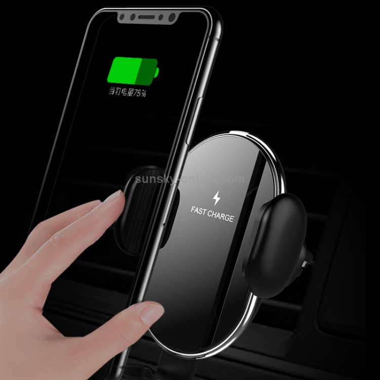CW8 10W Fully Automatic 270 Degree Rotating Car Wireless Charger Mobile Phone Holder for 4.5-6.5 inch Mobile Phones CW8 10W Fully Automatic 270 Degree Rotating Car Wireless Charger Mobile Phone Holder for 4.5-6.5 inch Mobile Phones