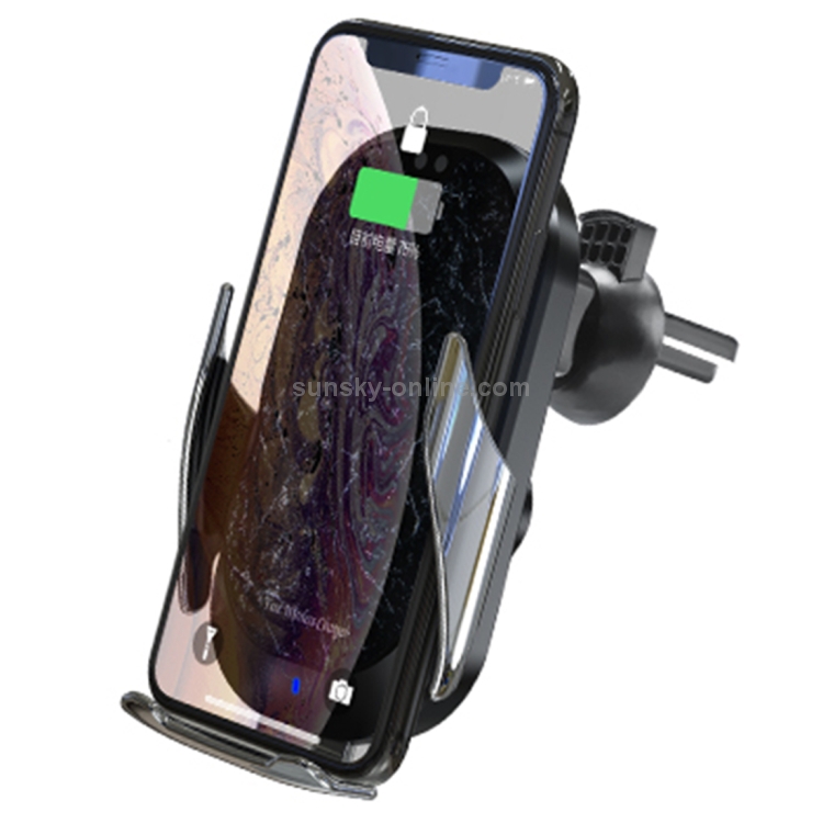 HAMTOD C20 15W Adjustable QI Smart Sensor Car Air Outlet Wireless Charging Holder for 4.6-7 inch Mobile Phones HAMTOD C20 15W Adjustable QI Smart Sensor Car Air Outlet Wireless Charging Holder for 4.6-7 inch Mobile Phones