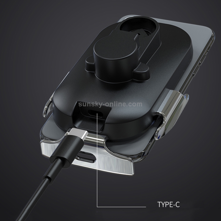 HAMTOD C20 15W Adjustable QI Smart Sensor Car Air Outlet Wireless Charging Holder for 4.6-7 inch Mobile Phones HAMTOD C20 15W Adjustable QI Smart Sensor Car Air Outlet Wireless Charging Holder for 4.6-7 inch Mobile Phones