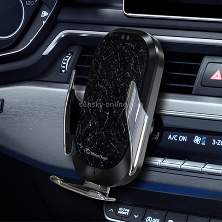 HAMTOD C20 15W Adjustable QI Smart Sensor Car Air Outlet Wireless Charging Holder for 4.6-7 inch Mobile Phones HAMTOD C20 15W Adjustable QI Smart Sensor Car Air Outlet Wireless Charging Holder for 4.6-7 inch Mobile Phones