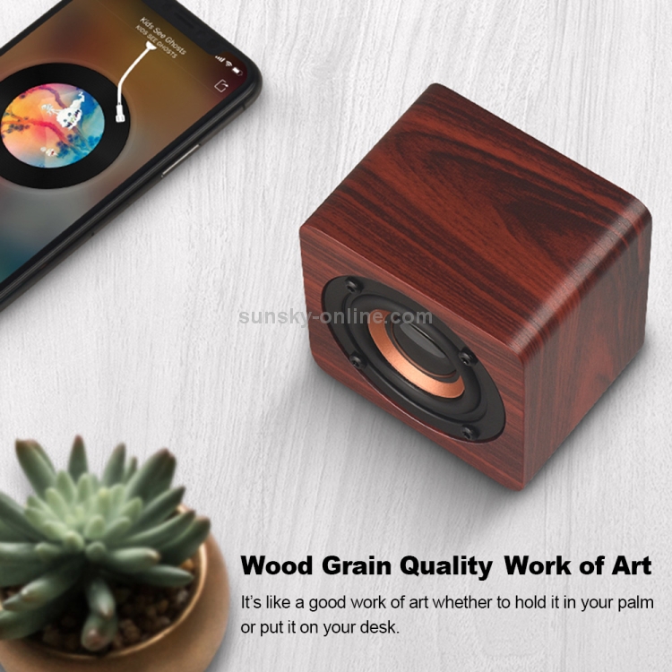 Q1 Wooden Mini Portable Mega Bass Wireless Bluetooth Speaker(Yellow) Q1 Wooden Mini Portable Mega Bass Wireless Bluetooth Speaker(Yellow)