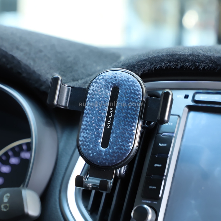 KUULAA Car Center Console Gravity Bracket Holder (Blue) KUULAA Car Center Console Gravity Bracket Holder (Blue)