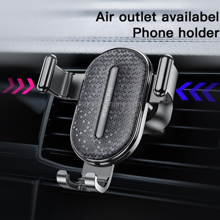 KUULAA Car Center Console Gravity Bracket Holder (Blue) KUULAA Car Center Console Gravity Bracket Holder (Blue)