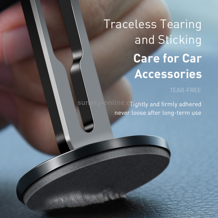 Baseus CW-JM/ZY Car Hollow Clip Cable Magnetic Holder Bracket(Black) Baseus CW-JM/ZY Car Hollow Clip Cable Magnetic Holder Bracket(Black)