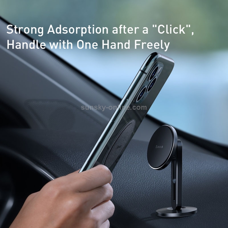 Baseus CW-JM/ZY Car Hollow Clip Cable Magnetic Holder Bracket(Black) Baseus CW-JM/ZY Car Hollow Clip Cable Magnetic Holder Bracket(Black)