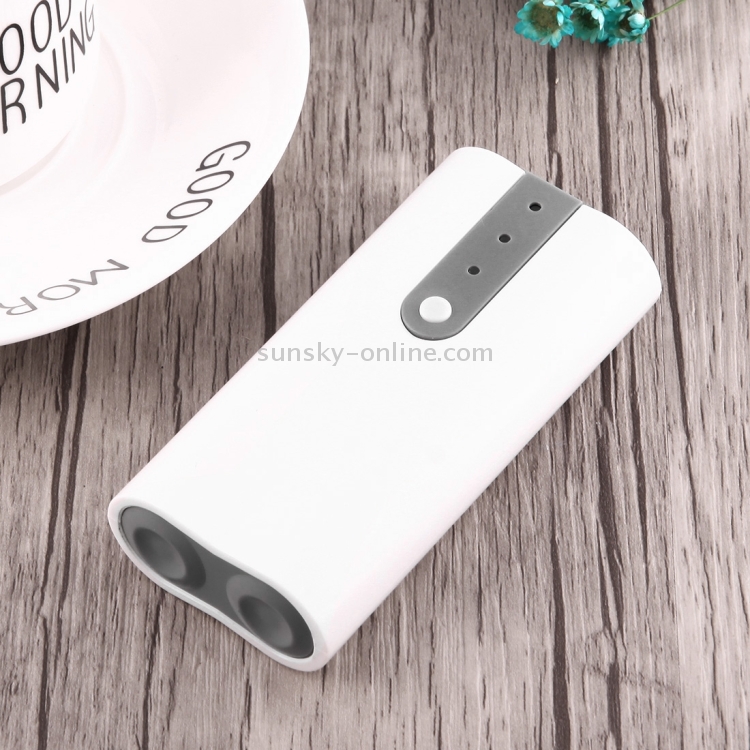 DIY 2x 18650 Batteries (Not Included) Portable Power Bank Shell Box Charger(White) DIY 2x 18650 Batteries (Not Included) Portable Power Bank Shell Box Charger(White)