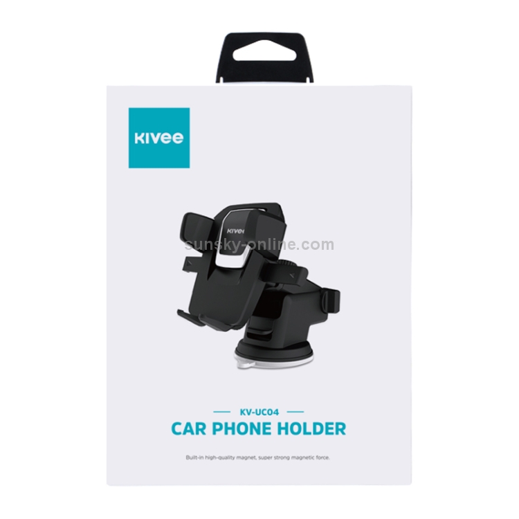 KIVEE KV-UC04 Universal Car Mobile Phone Holder Bracket (Black) KIVEE KV-UC04 Universal Car Mobile Phone Holder Bracket (Black)