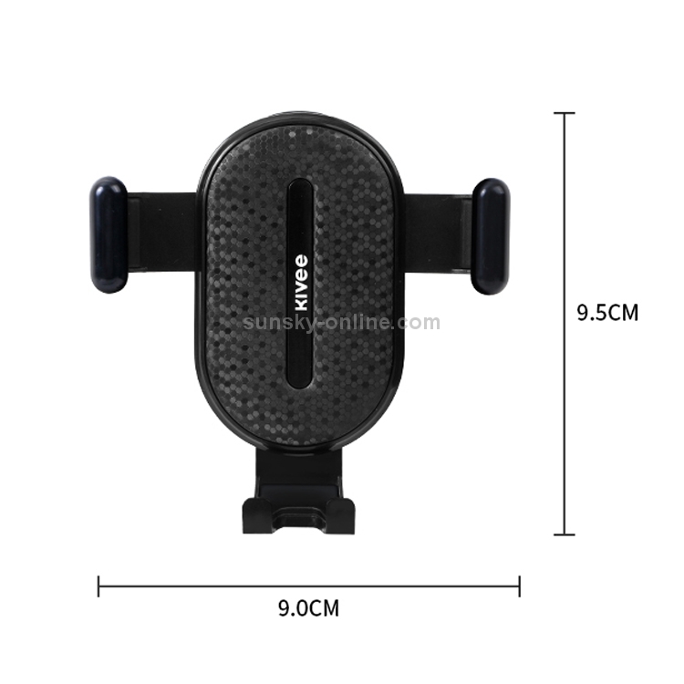 KIVEE KV-UC08 Universal Car Gravity Mobile Phone Holder Bracket (Black) KIVEE KV-UC08 Universal Car Gravity Mobile Phone Holder Bracket (Black)