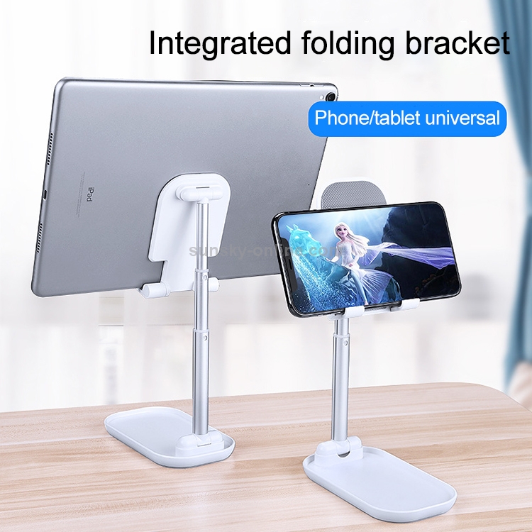 Z01 Universal Folding Retractable Desktop Holder Bracket for Mobile Phone Tablet (White) Z01 Universal Folding Retractable Desktop Holder Bracket for Mobile Phone Tablet (White)