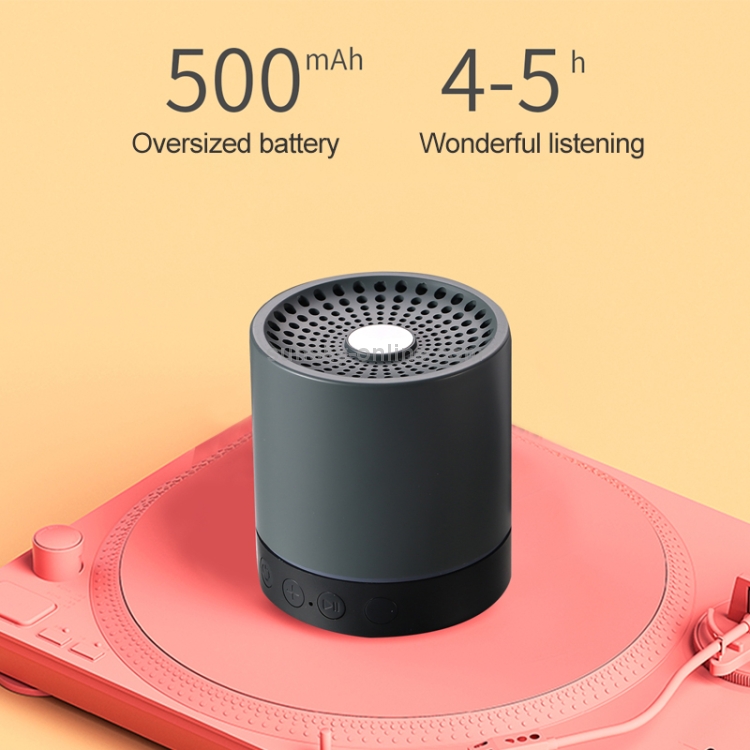 WK D6 Mini Bluetooth V5.0 Desktop Speaker, Support TF Card (Black) WK D6 Mini Bluetooth V5.0 Desktop Speaker, Support TF Card (Black)