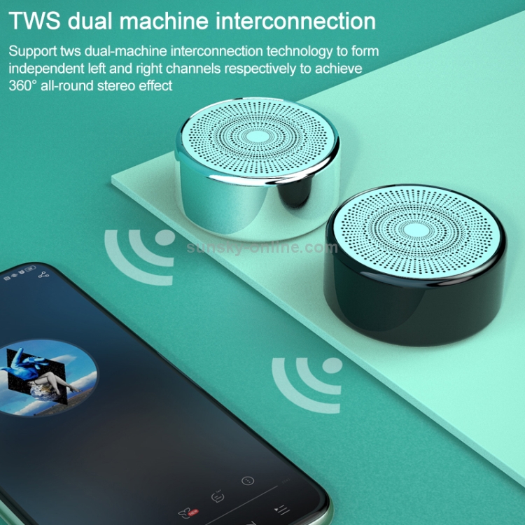 WK D16 Metal Bluetooth V5.0 Desktop Speaker(Black) WK D16 Metal Bluetooth V5.0 Desktop Speaker(Black)
