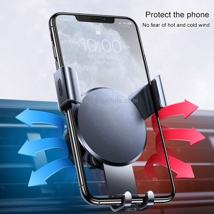 WIWU PL500 Lightweight Design Mini Car Gravity Mobile Phone Holder Bracket WIWU PL500 Lightweight Design Mini Car Gravity Mobile Phone Holder Bracket