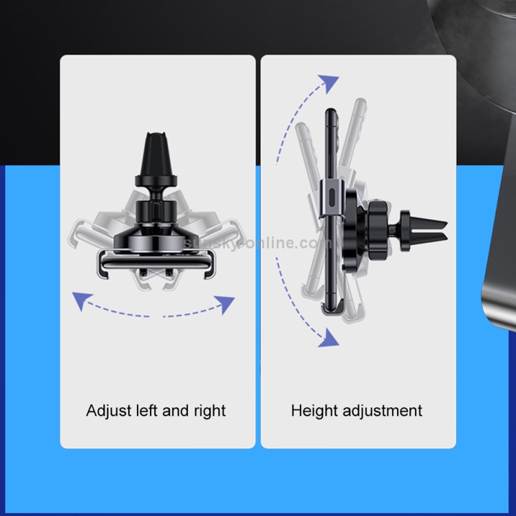 WIWU PL500 Lightweight Design Mini Car Gravity Mobile Phone Holder Bracket WIWU PL500 Lightweight Design Mini Car Gravity Mobile Phone Holder Bracket
