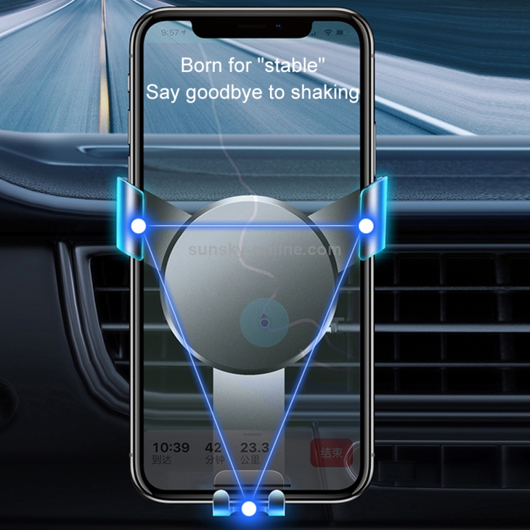 WIWU PL500 Lightweight Design Mini Car Gravity Mobile Phone Holder Bracket WIWU PL500 Lightweight Design Mini Car Gravity Mobile Phone Holder Bracket