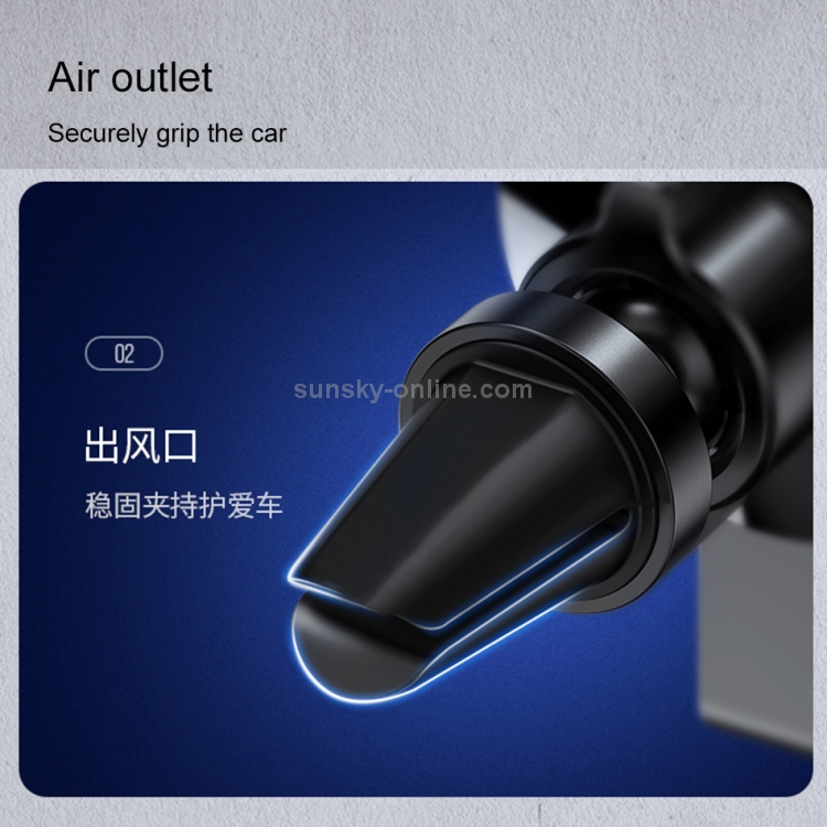 WIWU PL500 Lightweight Design Mini Car Gravity Mobile Phone Holder Bracket WIWU PL500 Lightweight Design Mini Car Gravity Mobile Phone Holder Bracket
