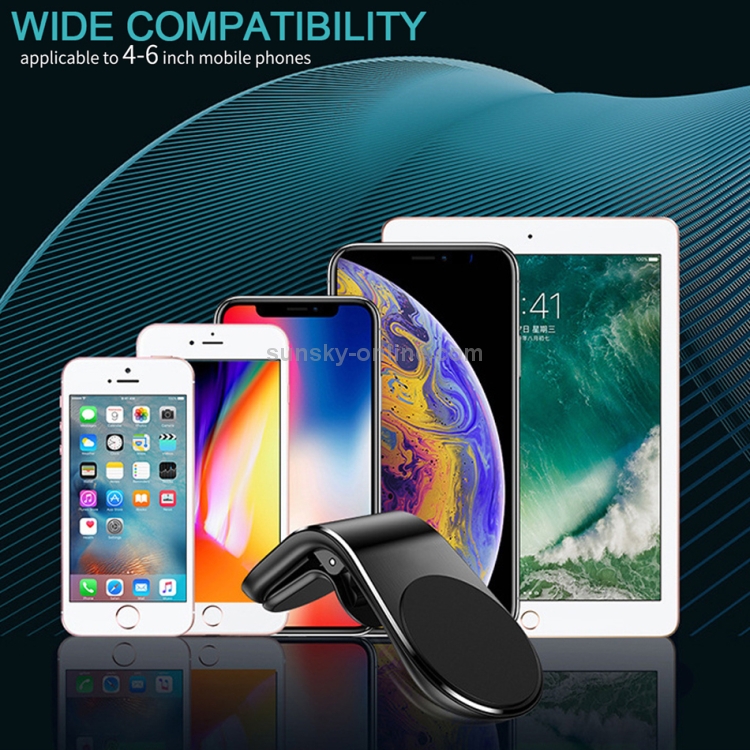 WIWU PL600 Lightweight Design Mini Car Magnetic Suction Mobile Phone Holder Bracket WIWU PL600 Lightweight Design Mini Car Magnetic Suction Mobile Phone Holder Bracket