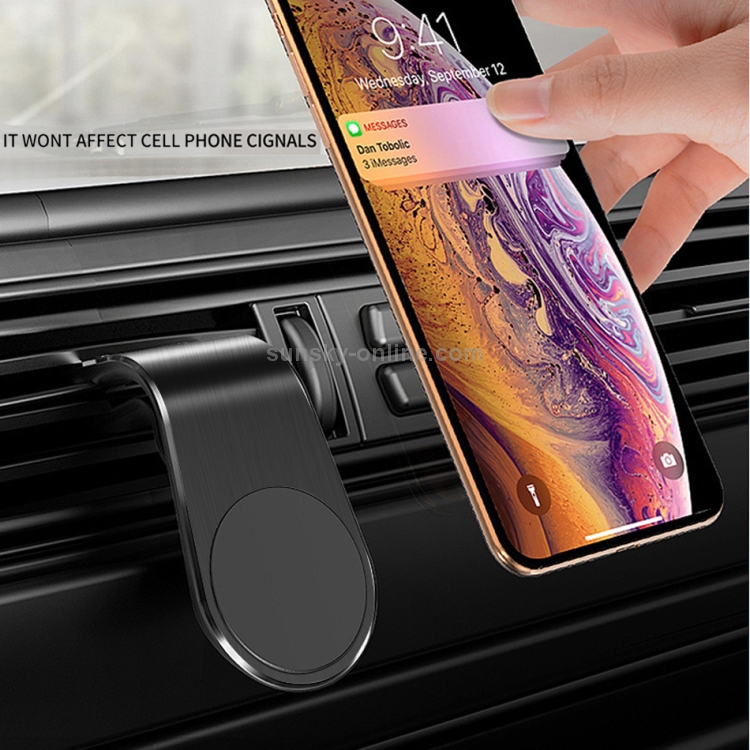 WIWU PL600 Lightweight Design Mini Car Magnetic Suction Mobile Phone Holder Bracket WIWU PL600 Lightweight Design Mini Car Magnetic Suction Mobile Phone Holder Bracket