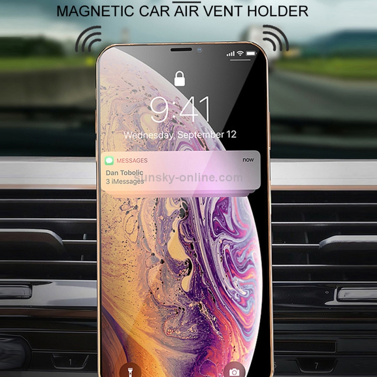 WIWU PL600 Lightweight Design Mini Car Magnetic Suction Mobile Phone Holder Bracket WIWU PL600 Lightweight Design Mini Car Magnetic Suction Mobile Phone Holder Bracket