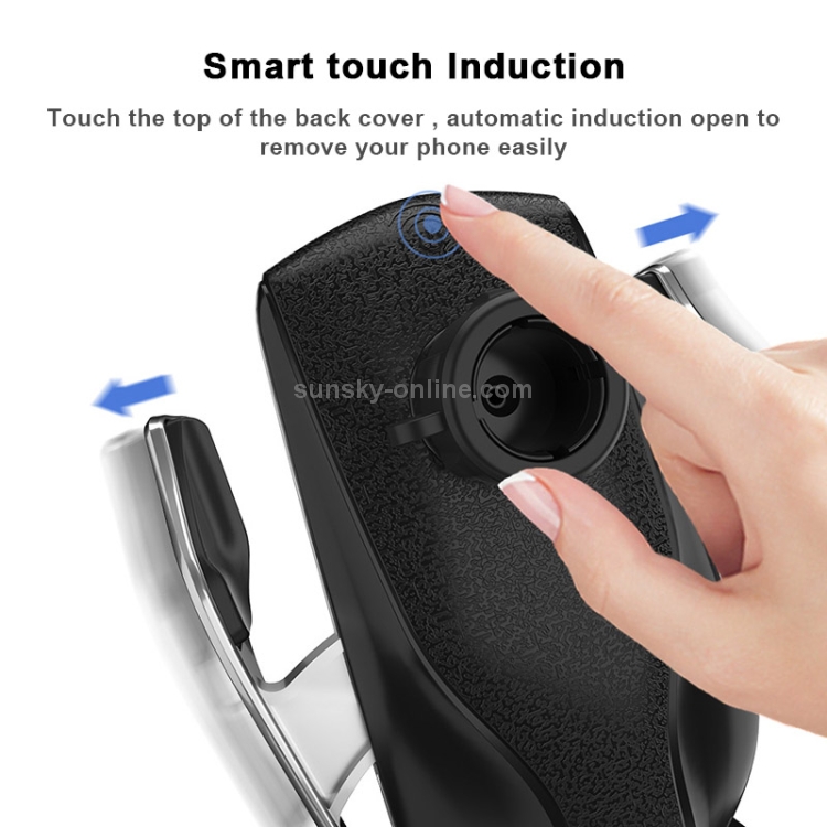R2 Universal Infrared Induction Car Air Outlet Wireless Charging Mobile Phone Holder(Gold) R2 Universal Infrared Induction Car Air Outlet Wireless Charging Mobile Phone Holder(Gold)