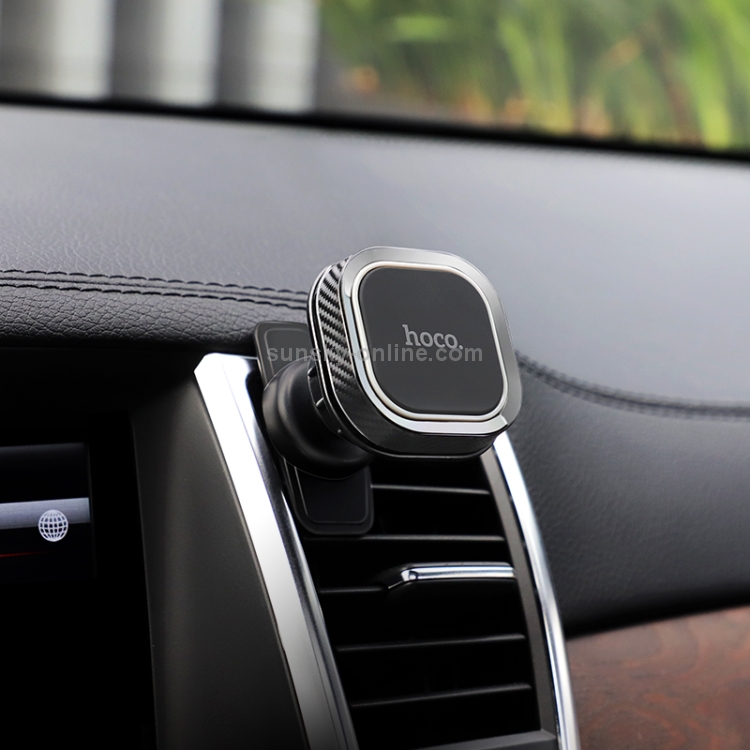 Hoco CA52 Intelligent Series Air Outlet In-car Holder (Black) Hoco CA52 Intelligent Series Air Outlet In-car Holder (Black)