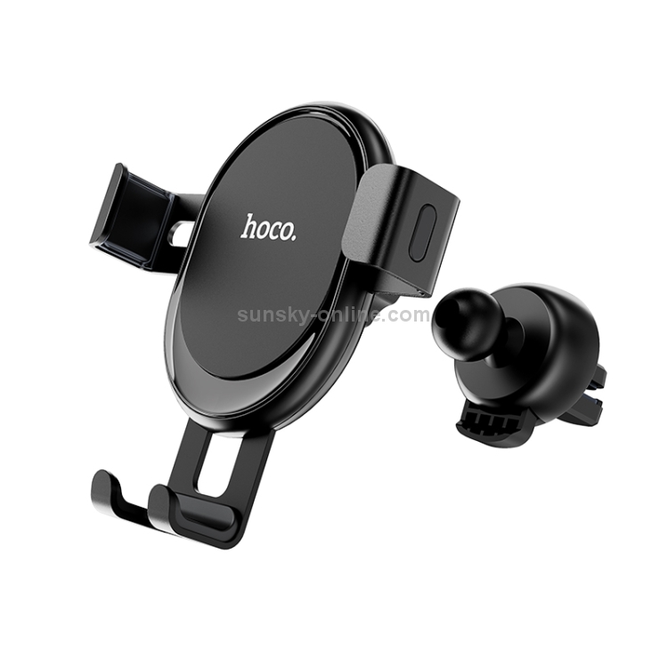 Hoco CA56 Metal Armour Air Outlet Gravity Car Holder (Black) Hoco CA56 Metal Armour Air Outlet Gravity Car Holder (Black)