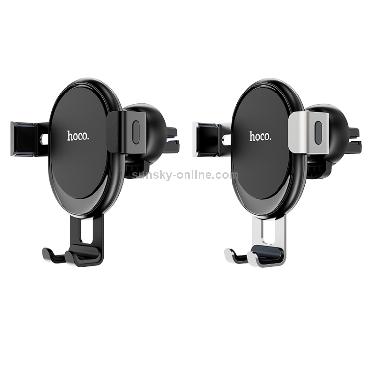 Hoco CA56 Metal Armour Air Outlet Gravity Car Holder (Black) Hoco CA56 Metal Armour Air Outlet Gravity Car Holder (Black)