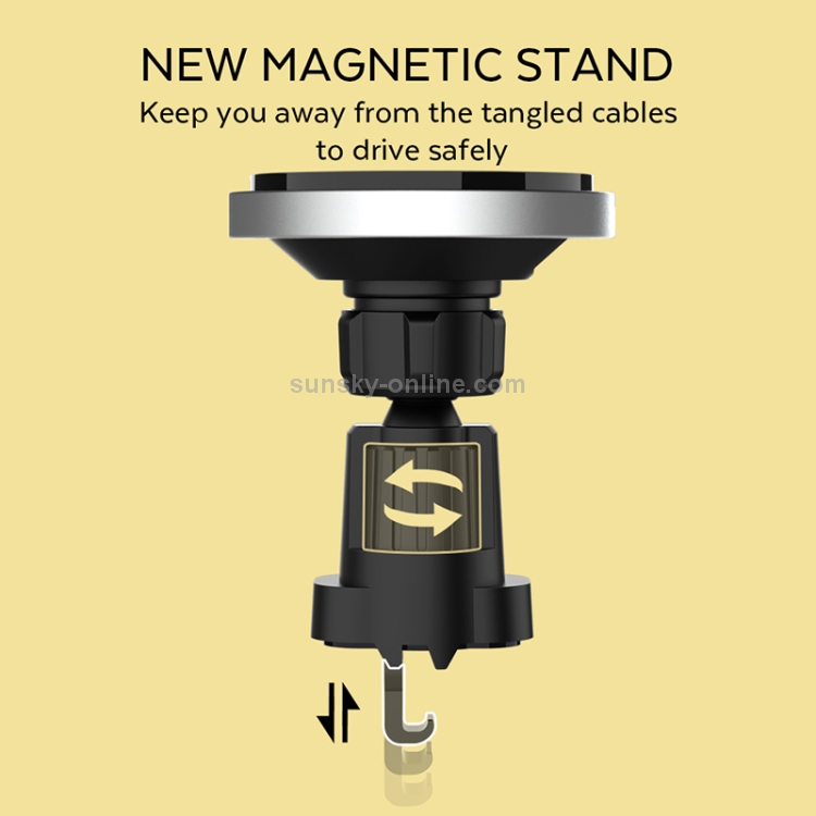 N5 Car Air Outlet Vent Mount Clamp Holder 15W Fast Charging Qi Magnetic Wireless Charger N5 Car Air Outlet Vent Mount Clamp Holder 15W Fast Charging Qi Magnetic Wireless Charger