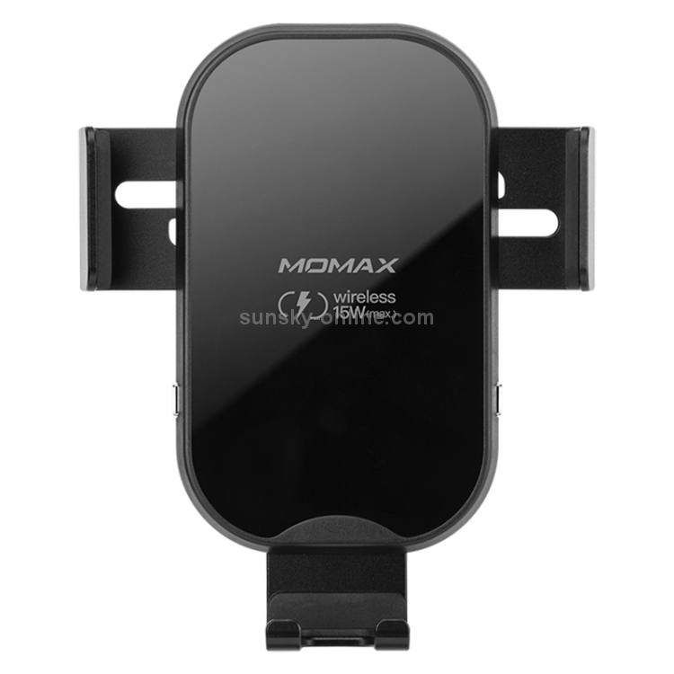 MOMAX CM16 15W Smart Gravity Sensor Wireless Charging Rotatable Car Bracket with QC 3.0 Dual USB Port Car Charger MOMAX CM16 15W Smart Gravity Sensor Wireless Charging Rotatable Car Bracket with QC 3.0 Dual USB Port Car Charger