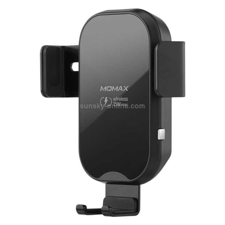 MOMAX CM16 15W Smart Gravity Sensor Wireless Charging Rotatable Car Bracket with QC 3.0 Dual USB Port Car Charger MOMAX CM16 15W Smart Gravity Sensor Wireless Charging Rotatable Car Bracket with QC 3.0 Dual USB Port Car Charger