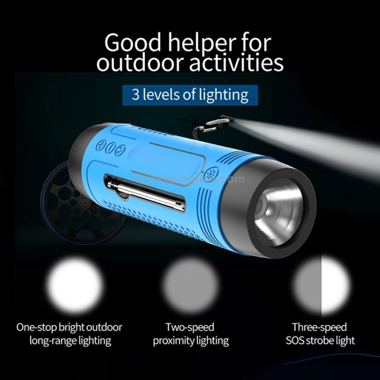 ZEALOT A2 Multifunctional Bass Wireless Bluetooth Speaker, Built-in Microphone, Support Bluetooth Call & AUX & TF Card & LED Lights (Dark Green) ZEALOT A2 Multifunctional Bass Wireless Bluetooth Speaker, Built-in Microphone, Support Bluetooth Call & AUX & TF Card & LED Lights (Dark Green)