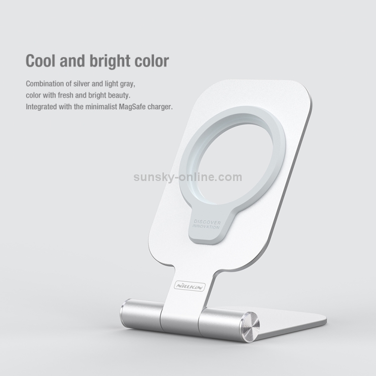 Silver Magsafe Folding Charger Stand