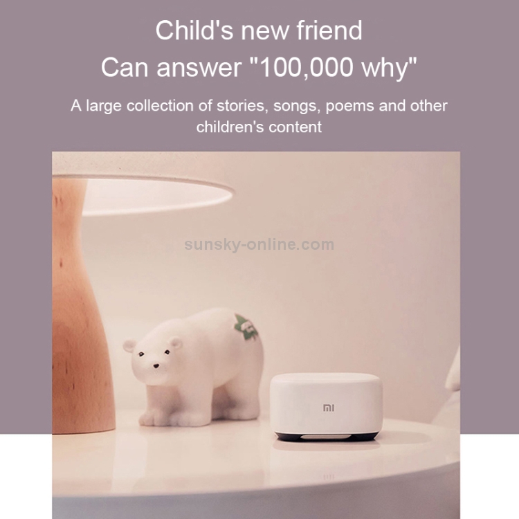 Xiaomi AI Xiaoai Classmate Speaker Mini Version Artificial Intelligence Audio Support Bluetooth & Alarm Clock & Voice Remote Control & Wifi Xiaomi AI Xiaoai Classmate Speaker Mini Version Artificial Intelligence Audio Support Bluetooth & Alarm Clock & Voice Remote Control & Wifi
