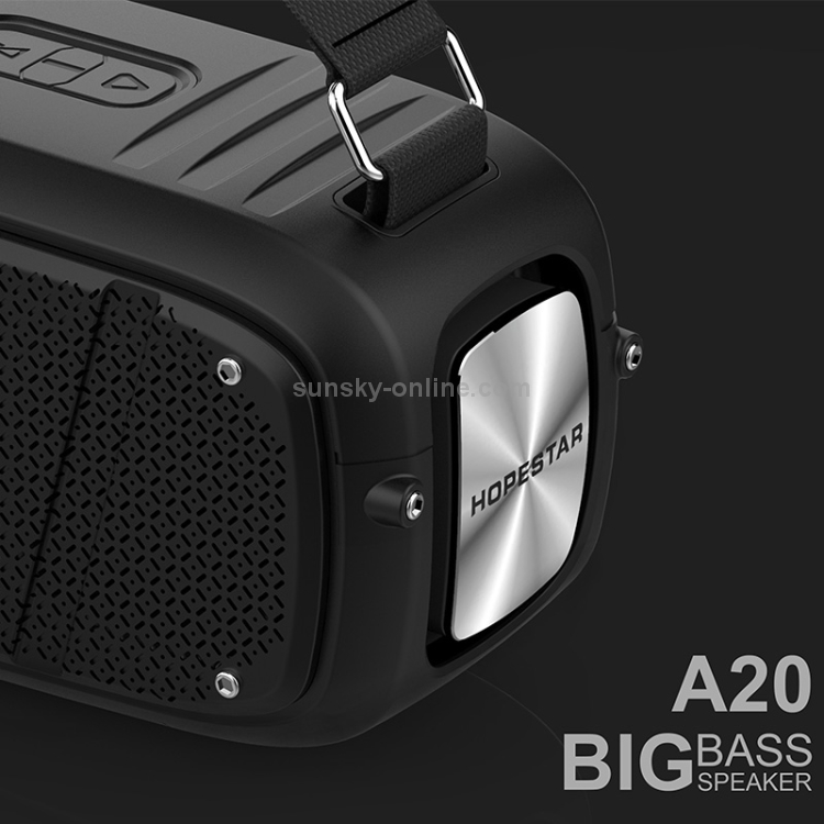 HOPESTAR A20 TWS Portable Outdoor Waterproof Subwoofer Bluetooth Speaker, Support Power Bank & Hands-free Call & U Disk & TF Card & 3.5mm AUX(Blue) HOPESTAR A20 TWS Portable Outdoor Waterproof Subwoofer Bluetooth Speaker, Support Power Bank & Hands-free Call & U Disk & TF Card & 3.5mm AUX(Blue)