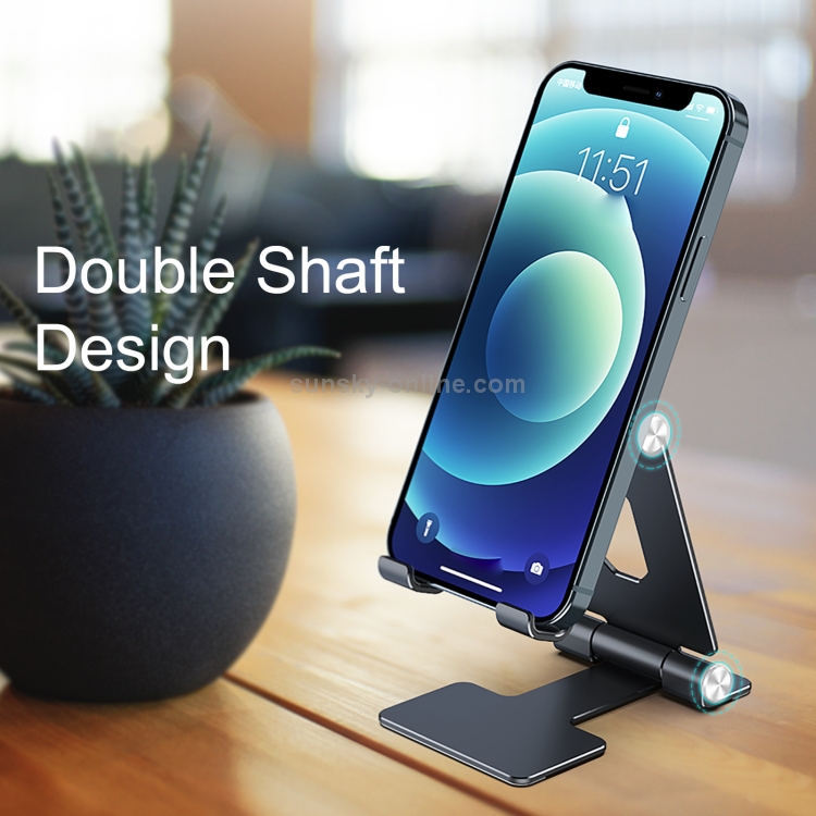 R-JUST SJ13 I-Shape Folding Portable Aluminum Alloy Mobile Phone Holder R-JUST SJ13 I-Shape Folding Portable Aluminum Alloy Mobile Phone Holder