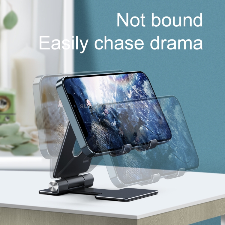 R-JUST SJ13 I-Shape Folding Portable Aluminum Alloy Mobile Phone Holder R-JUST SJ13 I-Shape Folding Portable Aluminum Alloy Mobile Phone Holder