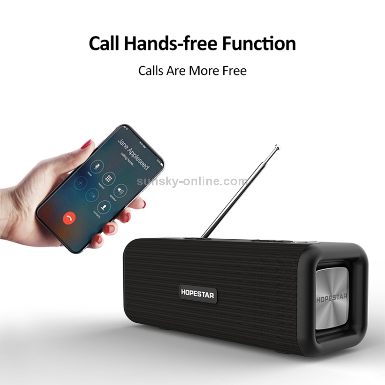 HOPESTAR T9 Portable Outdoor Bluetooth Speaker (Black) HOPESTAR T9 Portable Outdoor Bluetooth Speaker (Black)