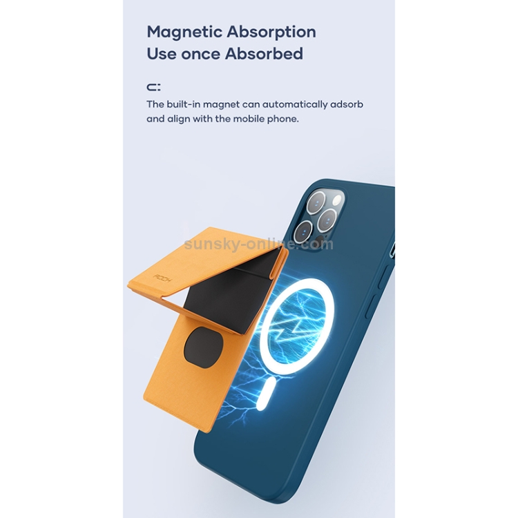 ROCK RPH0968 PU Leather Magnetic Magic Card-Holder Stand for iPhone 12 Series (Blue) ROCK RPH0968 PU Leather Magnetic Magic Card-Holder Stand for iPhone 12 Series (Blue)