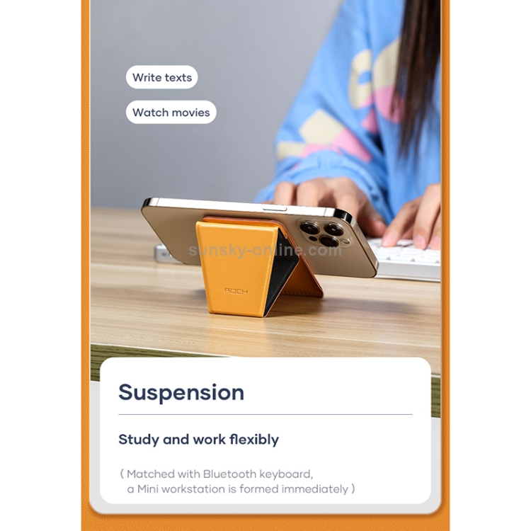ROCK RPH0968 PU Leather Magnetic Magic Card-Holder Stand for iPhone 12 Series (Blue) ROCK RPH0968 PU Leather Magnetic Magic Card-Holder Stand for iPhone 12 Series (Blue)